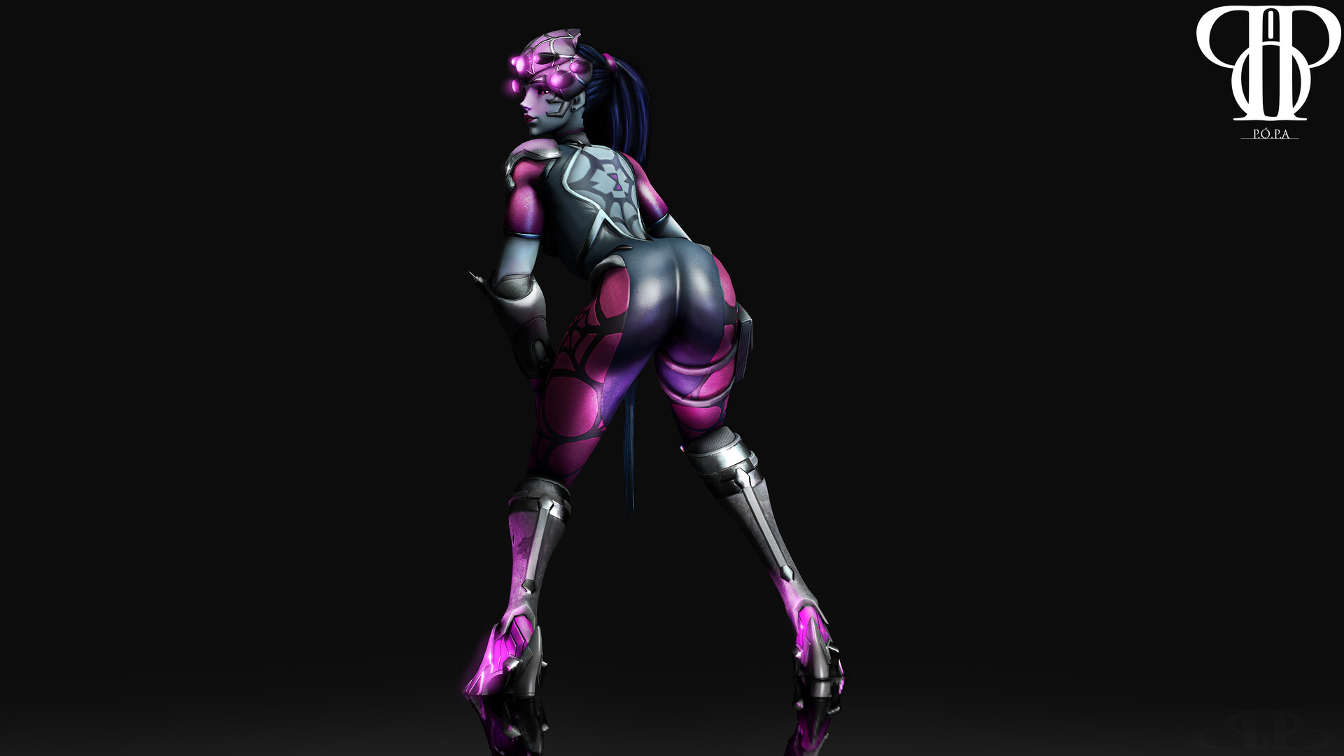 Artstation Widowmaker Spider Explore Suit P O P A 3d