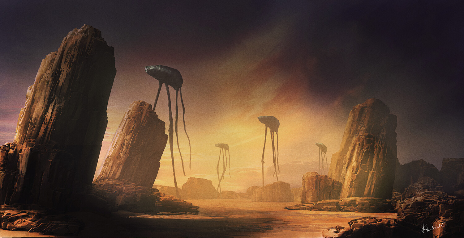 Artstation Alien Landscape Jayati Chakrabarti Joltbug