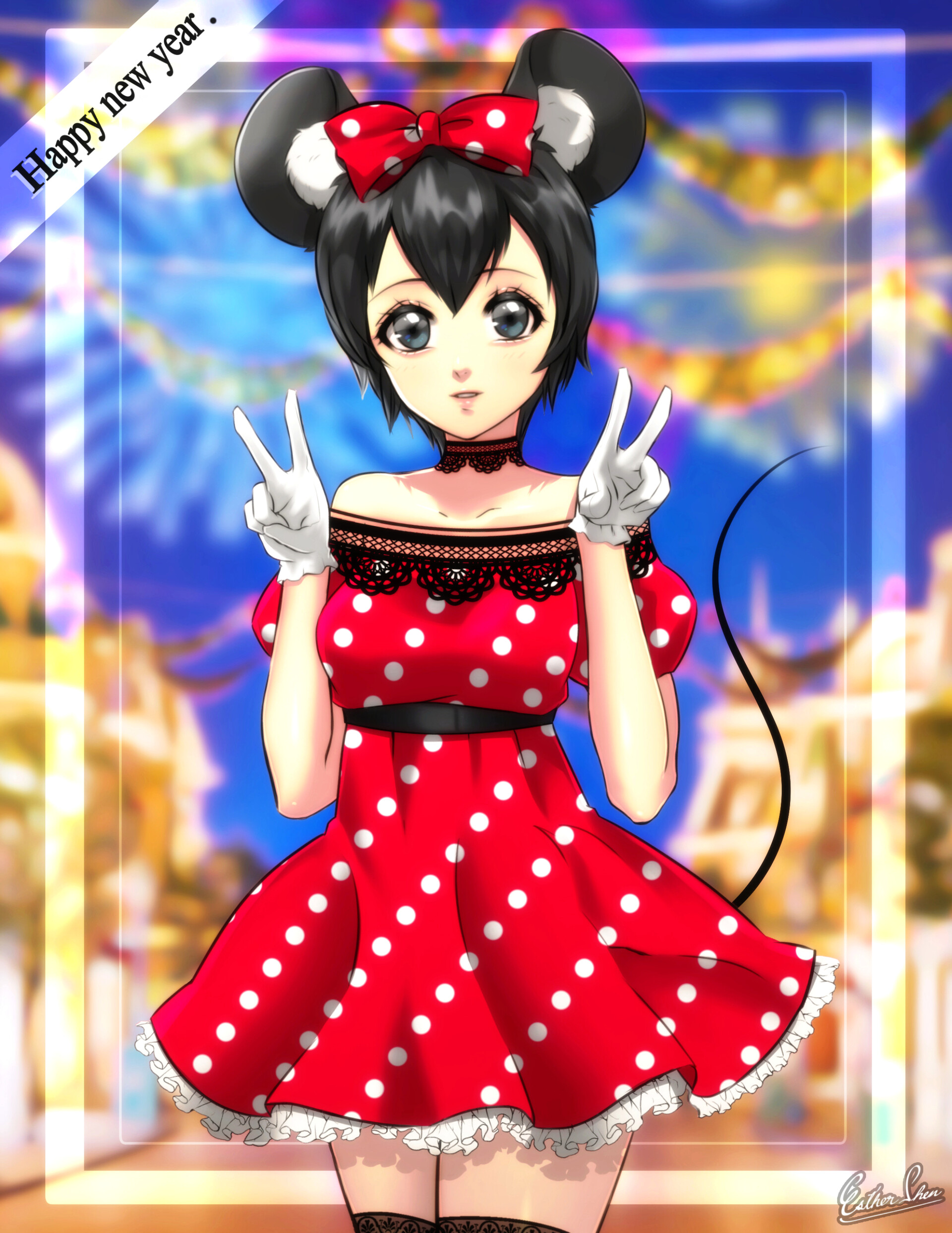 Minnie Mouse Mickey Mouse Computer mouse, Your Name anime, cdr, mouse,  cartoon png | PNGWing