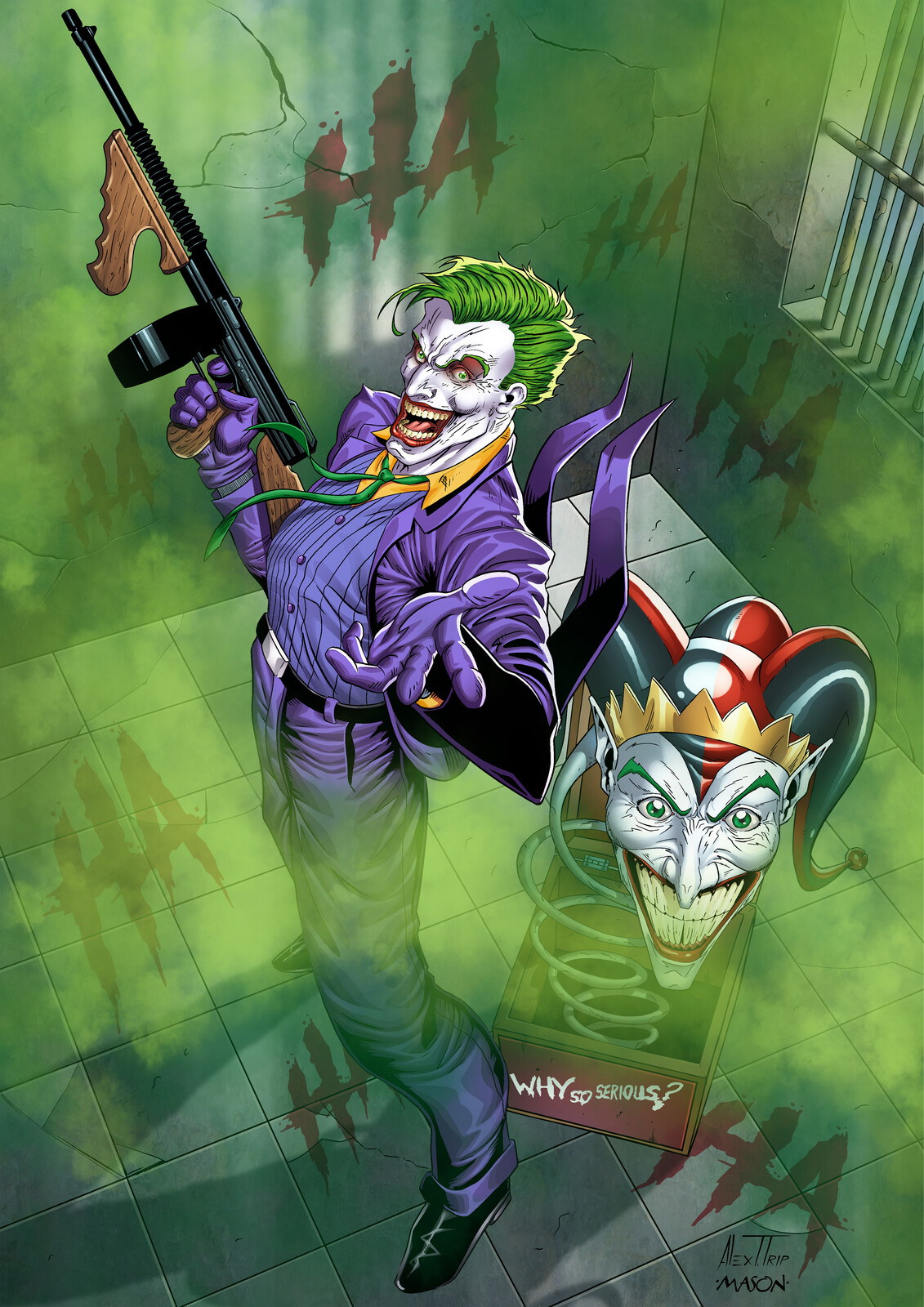 Joker Tommy Gun