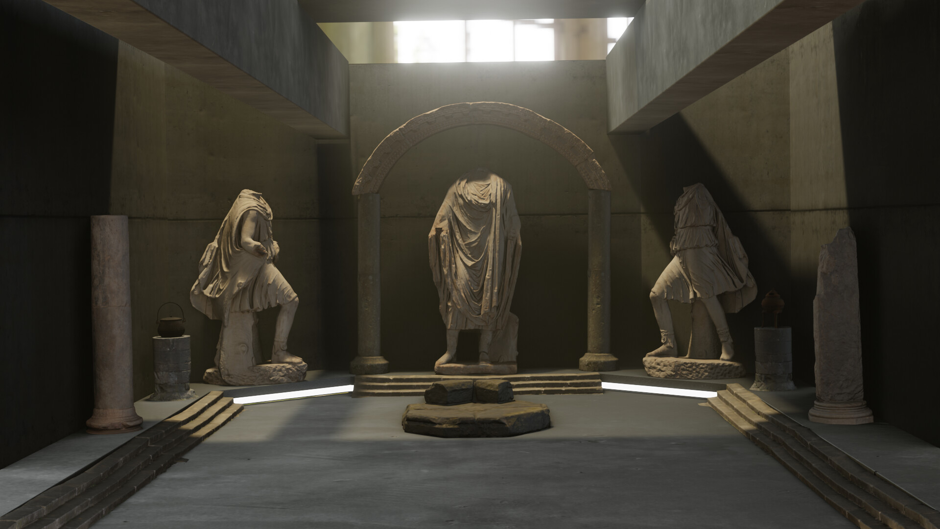 ArtStation - Roman Museum