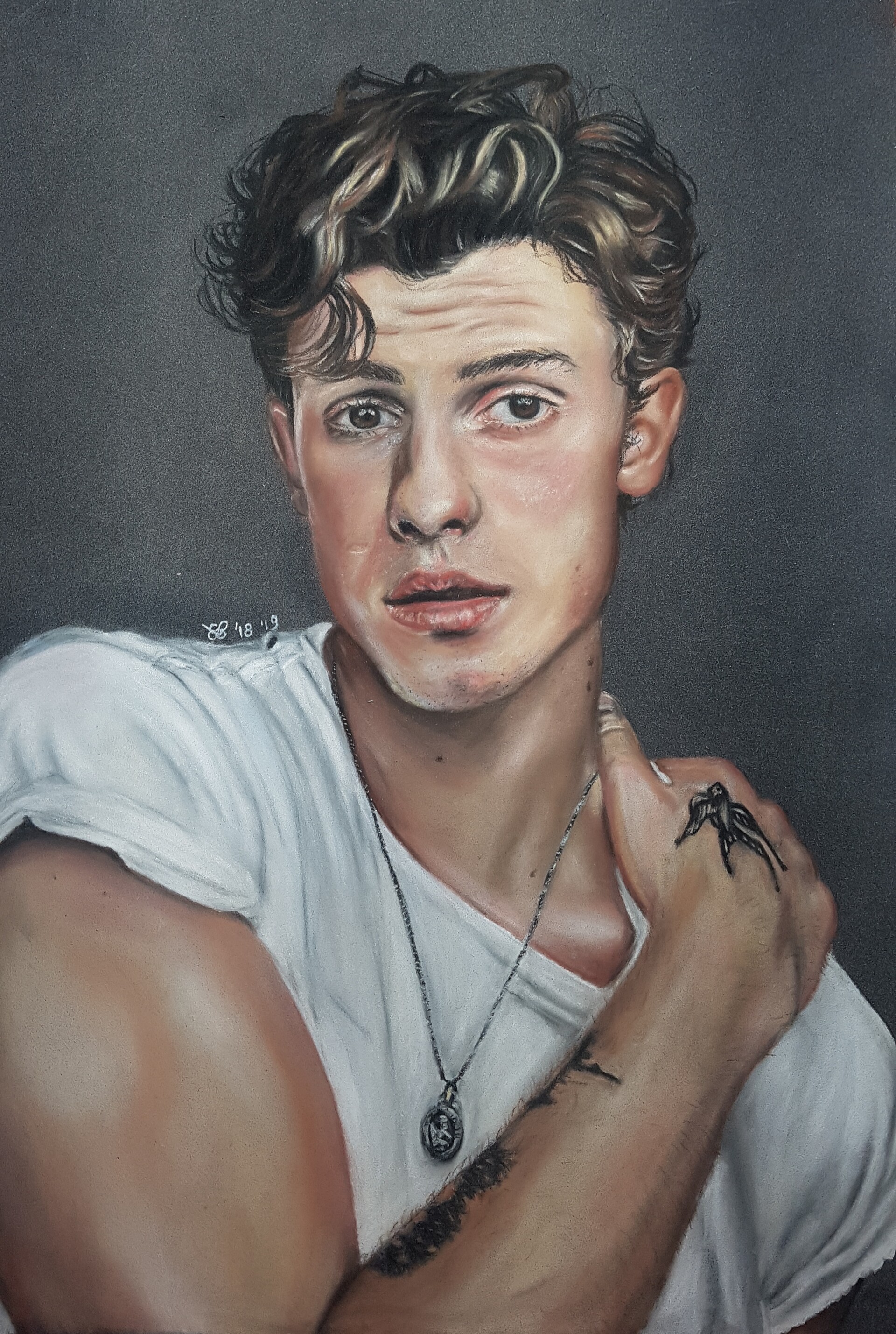 Artstation Shawn Mendes Eline De Wolff
