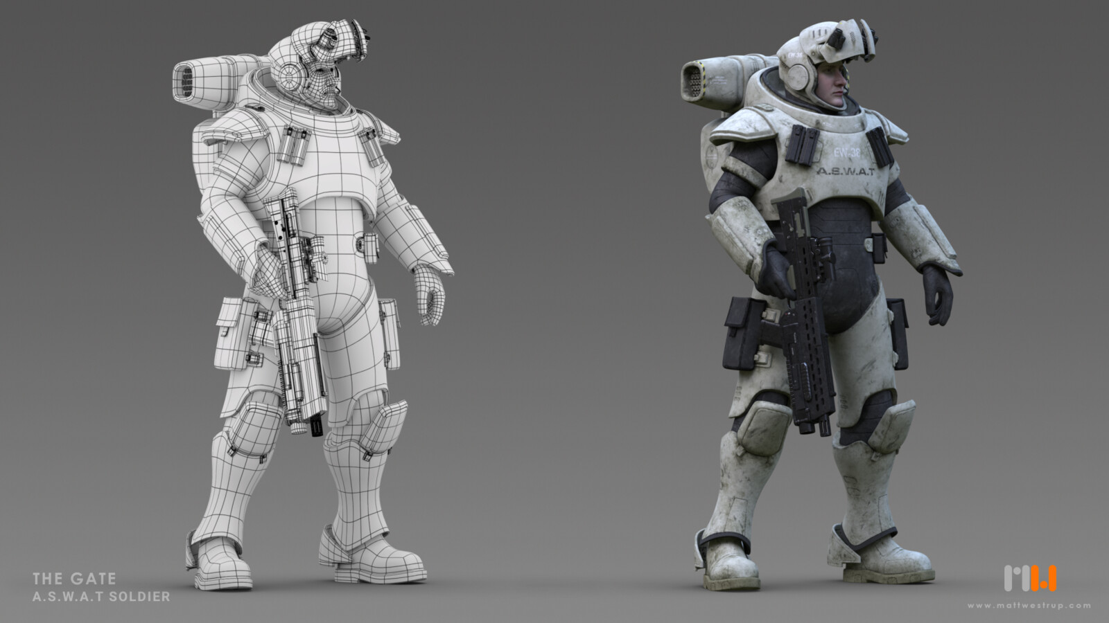 Role: Design, model, texture and lighting.
