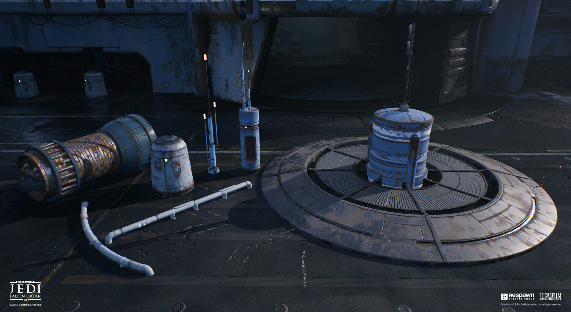 David Brumbley Star Wars Jedi Fallen Order Zeffo Landing Pad