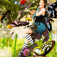 Artstation Fairy Fantasia花鳥風月 花 Yashiro Amamiya Artstation Fairy Fantasia花鳥風月 花 Yashiro Amamiya