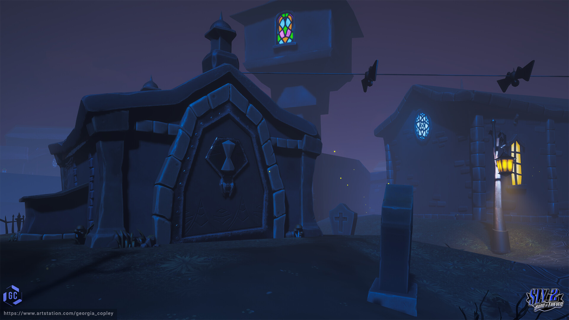 Artstation Contessa S Castle Sly 2 Remaster Georgia Copley