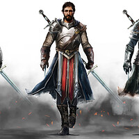 Artstation Fanart Eivor Male Assassin S Creed Valhalla Mel Any Great knight holding his sword. artstation fanart eivor male
