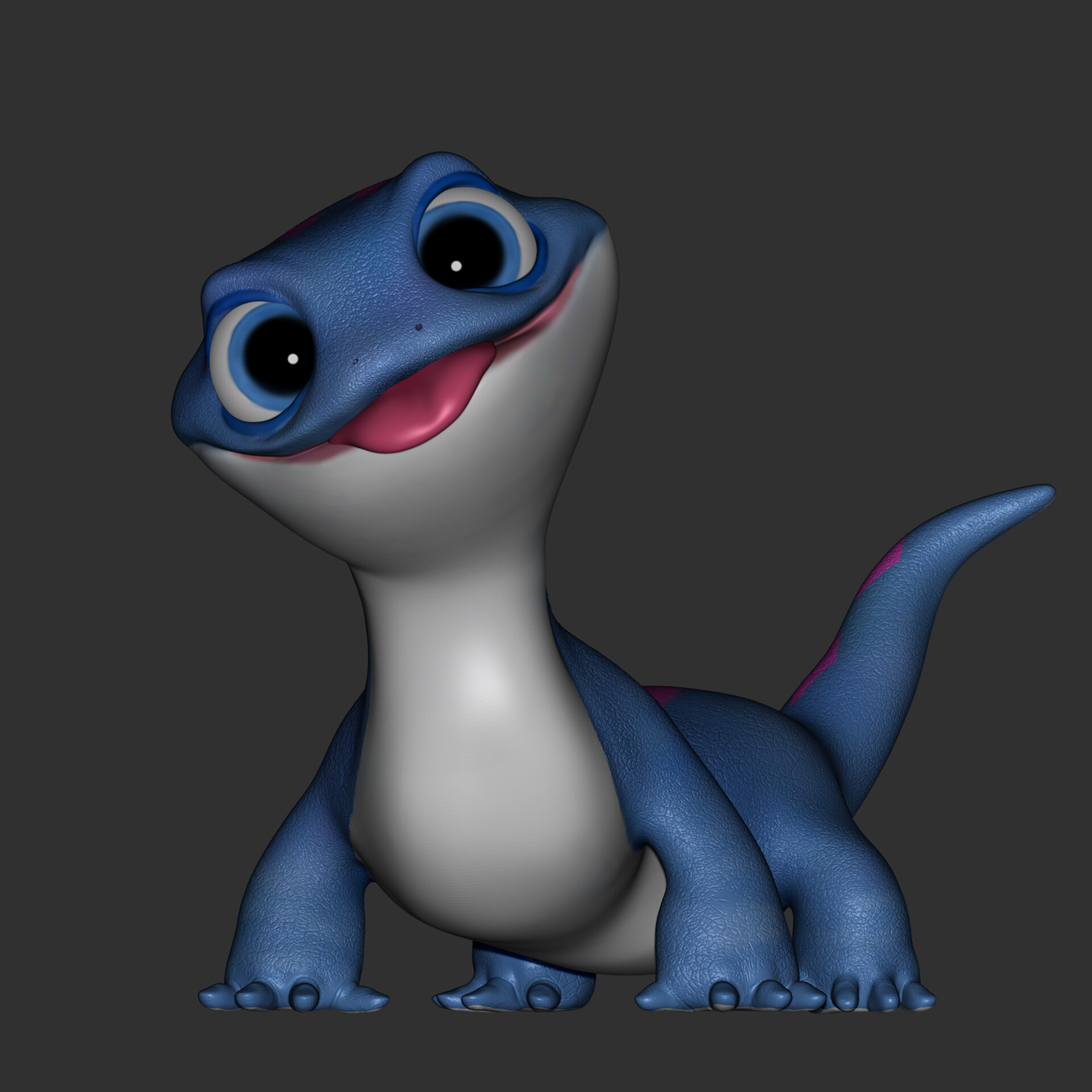 salamander on frozen 2
