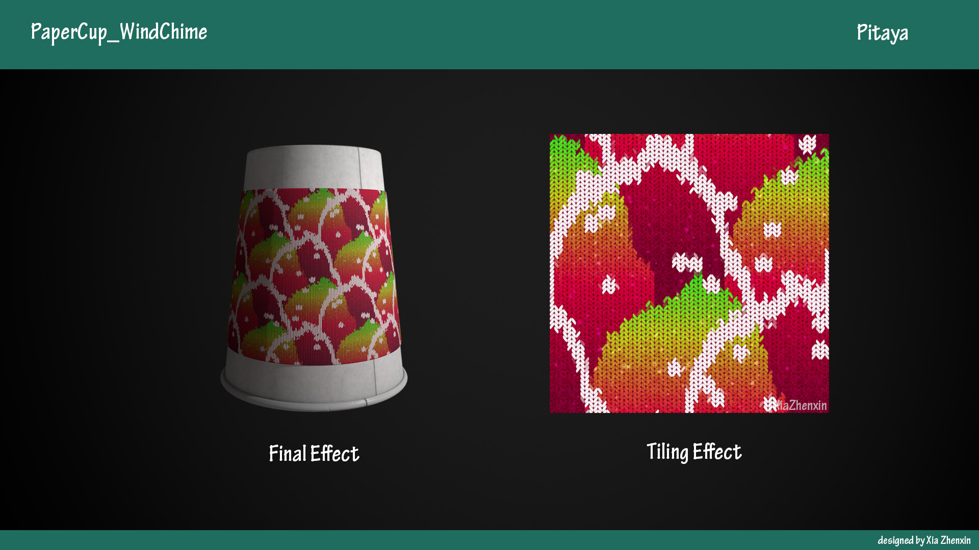 Alpaca - Paper cup wind chimes design