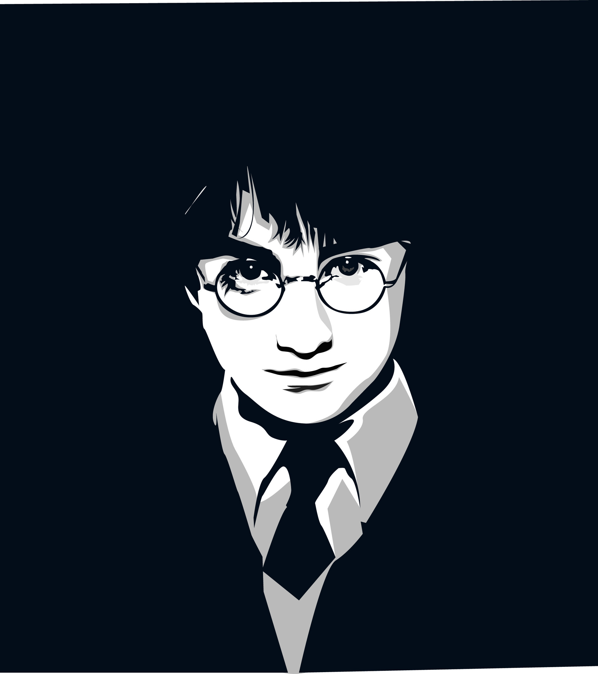 ArtStation vector illustration harry potter childhood
