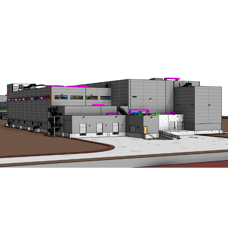 Artstation Mep 3d Modeling Services For Building Construction