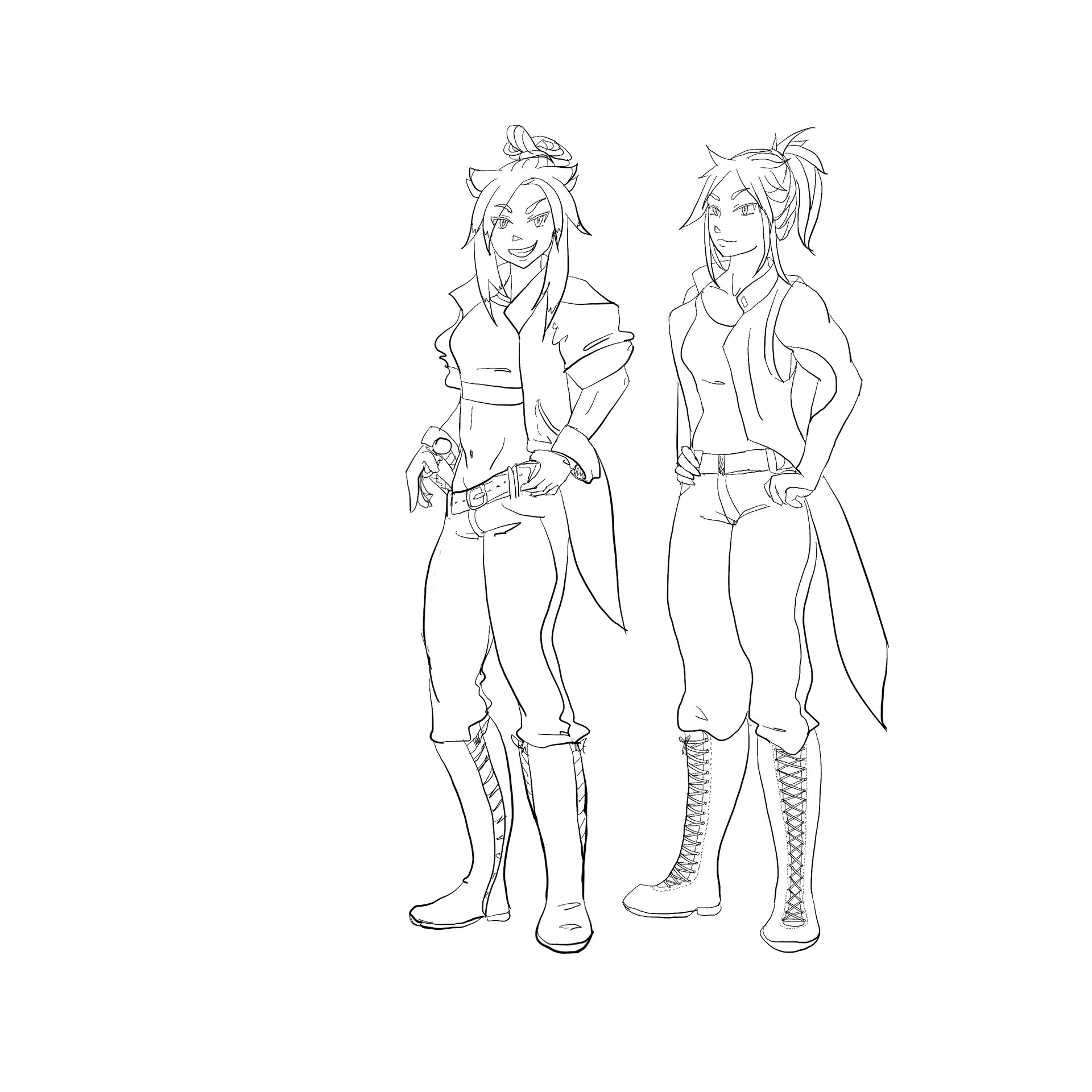ArtStation - Simple character designs