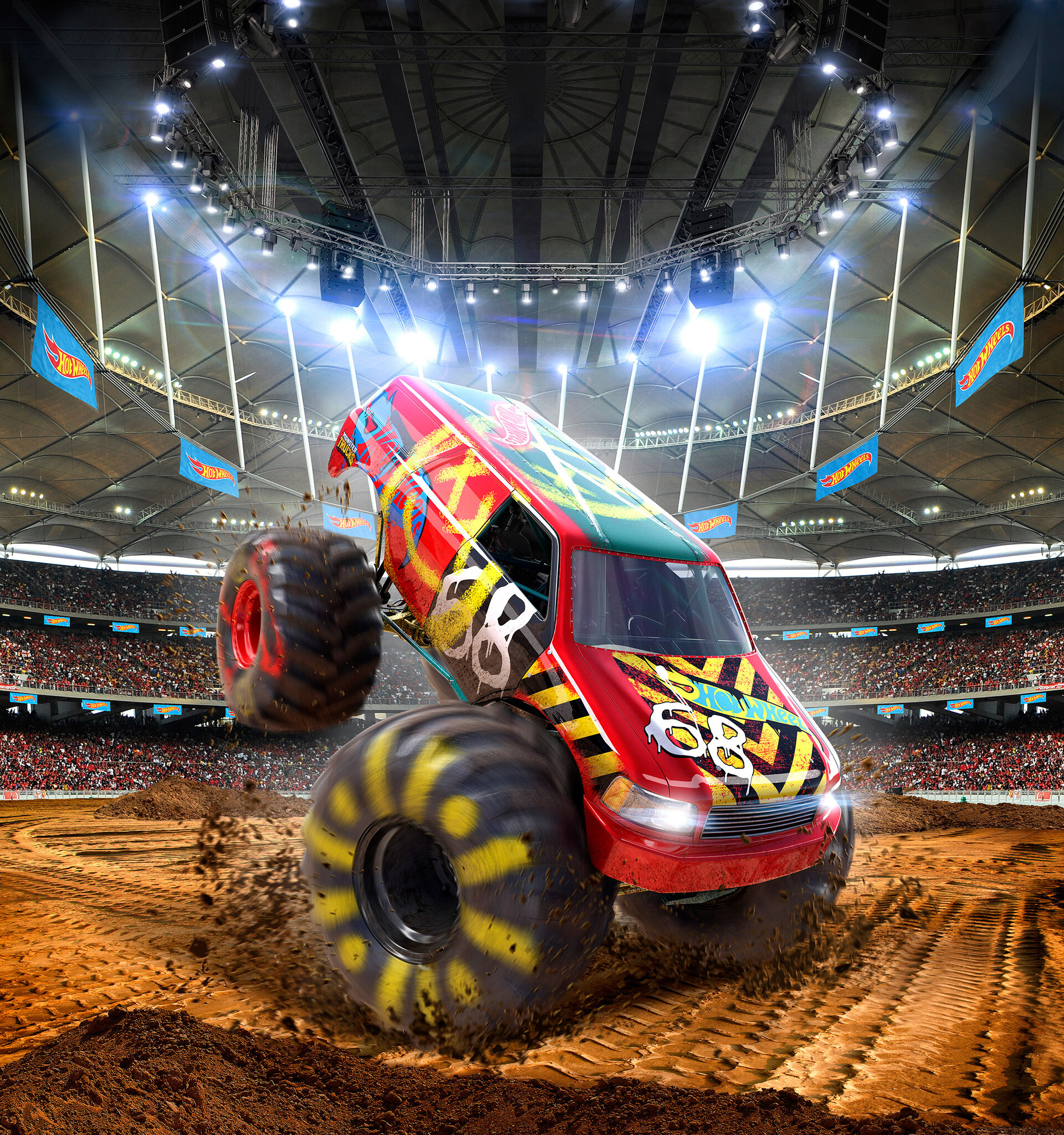 ArtStation Hotwheels Monster Trucks Live