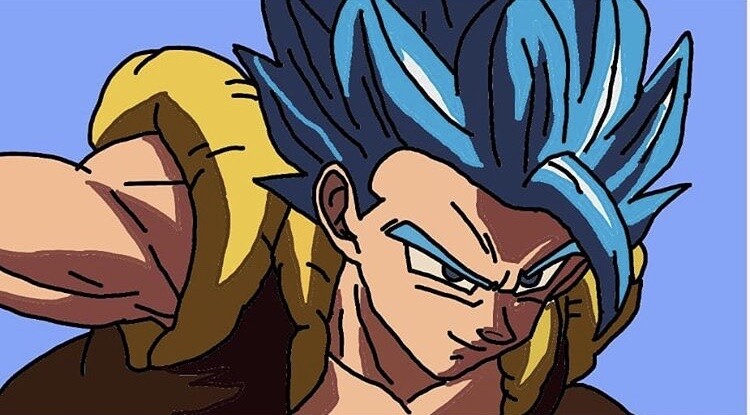 ArtStation - Gogeta Super Saiyajin Blue - Gogeta Super Saiyan Blue