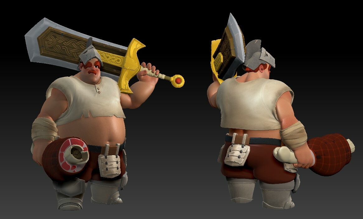 Haemin jang stylized character concept art