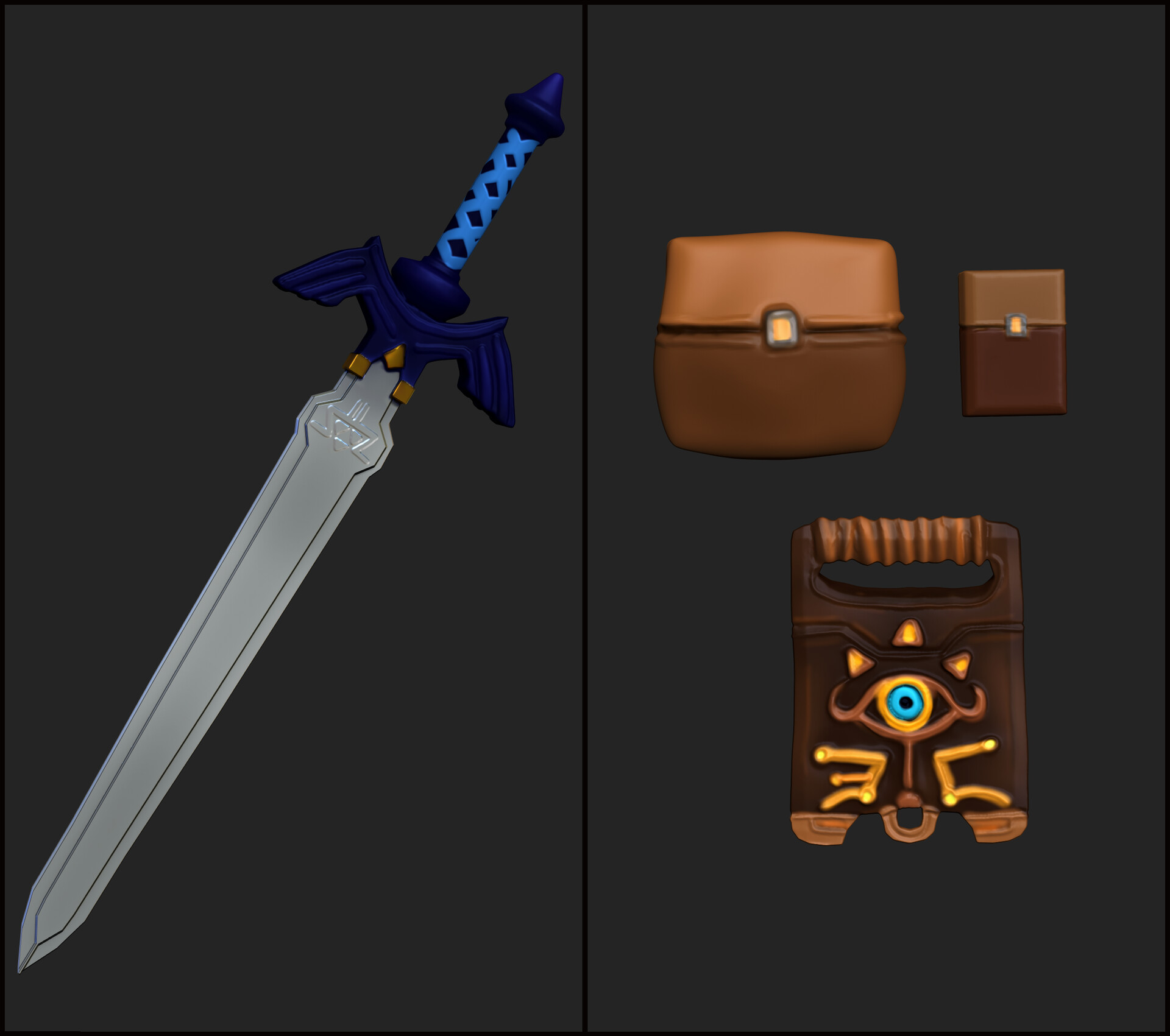 Artstation Botw Link 3d Model Shawna Ray
