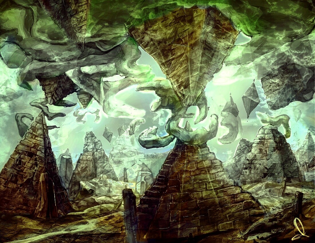 ArtStation - Reverse Pyramids