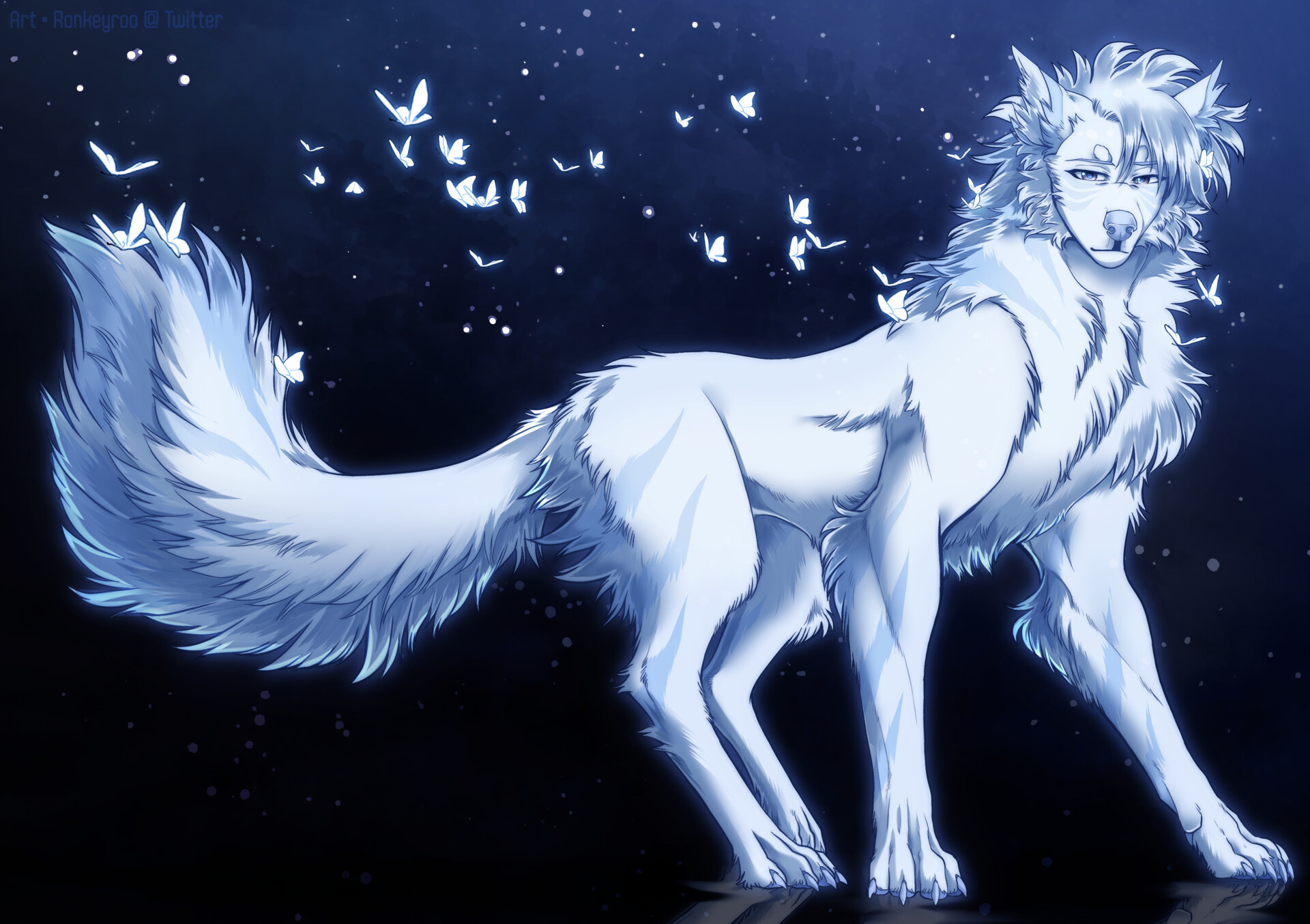 Ronkeyroo - The White Wolf
