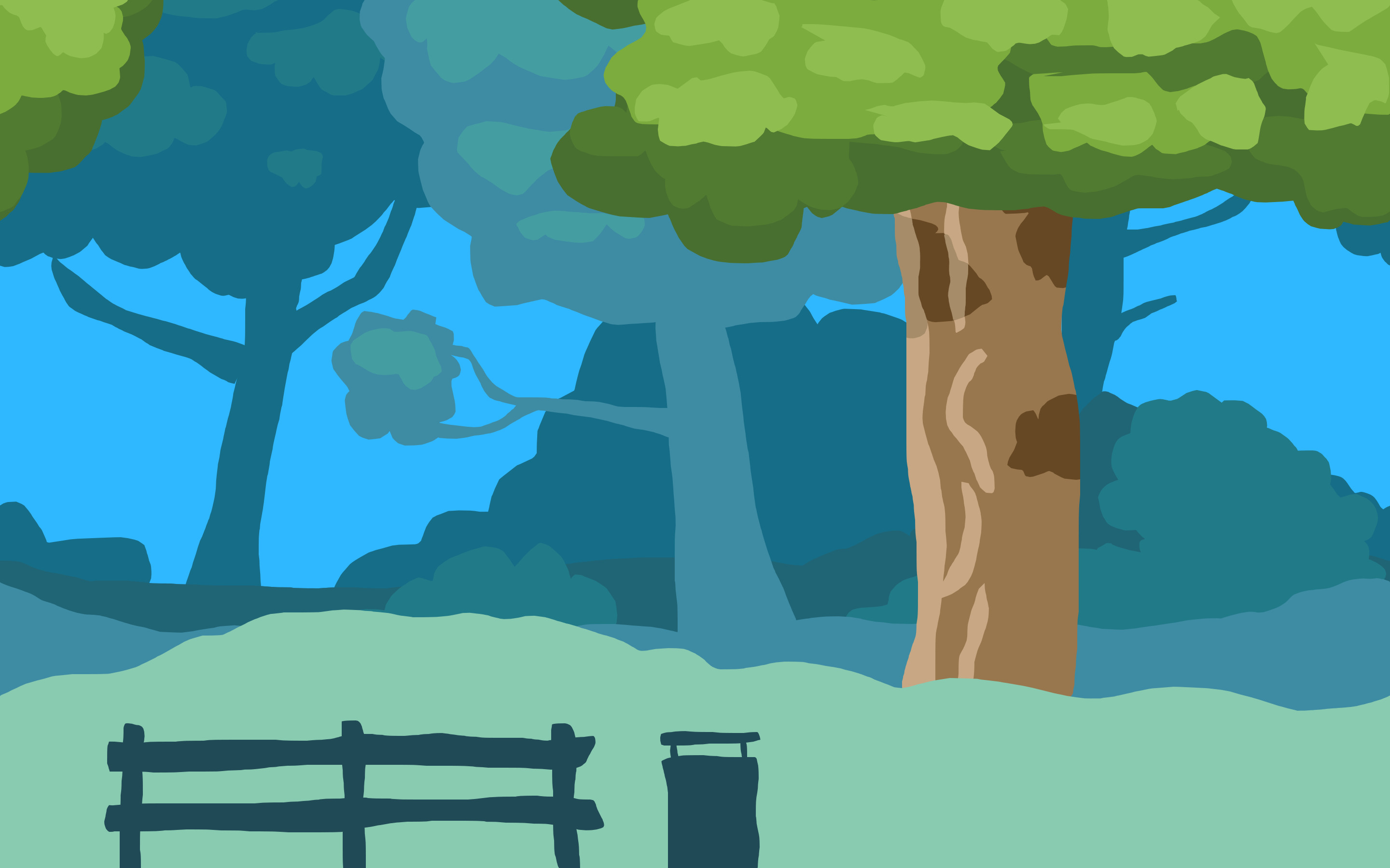 Simple scrolling background created for the Cake Spree prototype game