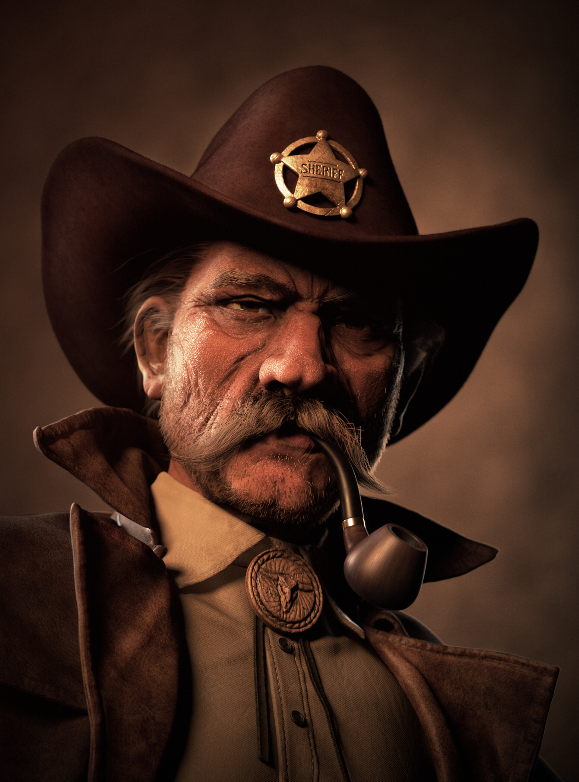 Cowboy sheriff