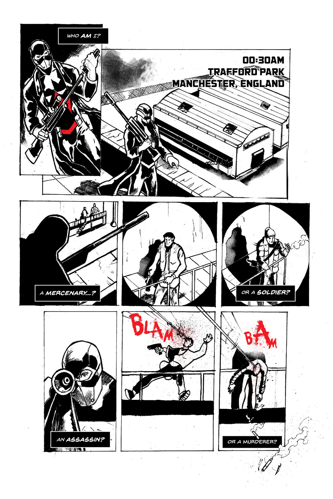 Page 1
Writer: Matthew Wallace
Artist: Gabriel Rodrigues
Letterer: Ryan Bielak