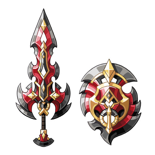 Sarah Yeh 剣と魔法のログレス いにしえの女神 武器 裝備 怪物設定