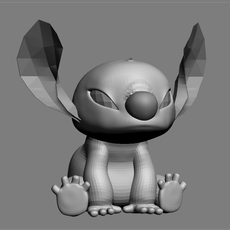 STL file Stitch ZBrush v4 pencil cup ✏️・3D printable model to download・Cults