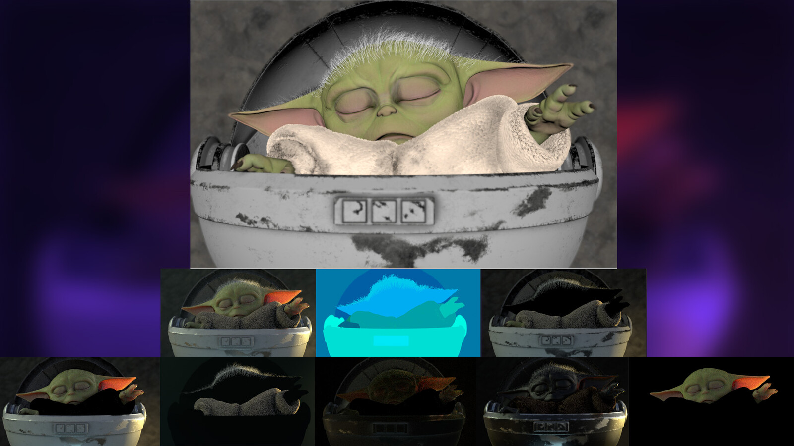 Viewport and Passes Standard Workflow