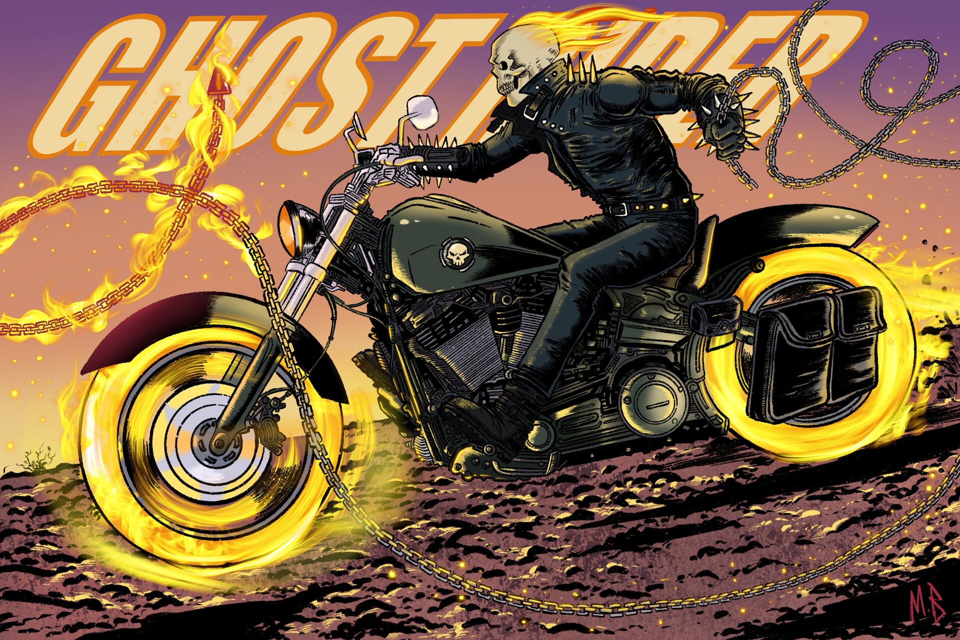 Bike used in ghost rider 2 hot sale
