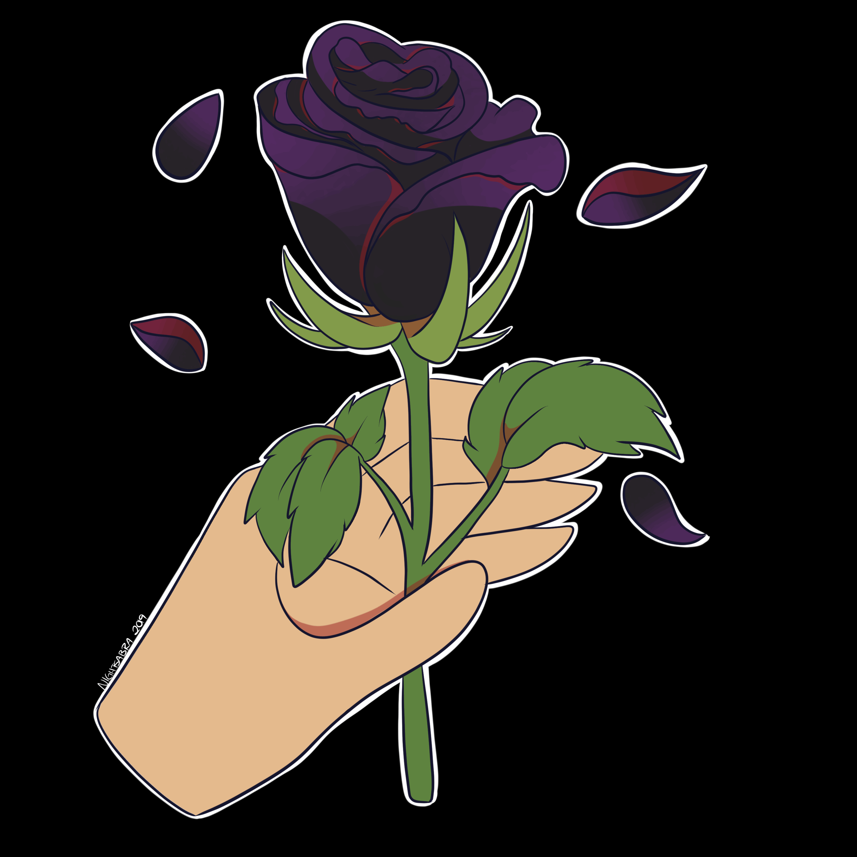 ArtStation - [P]Black Rose