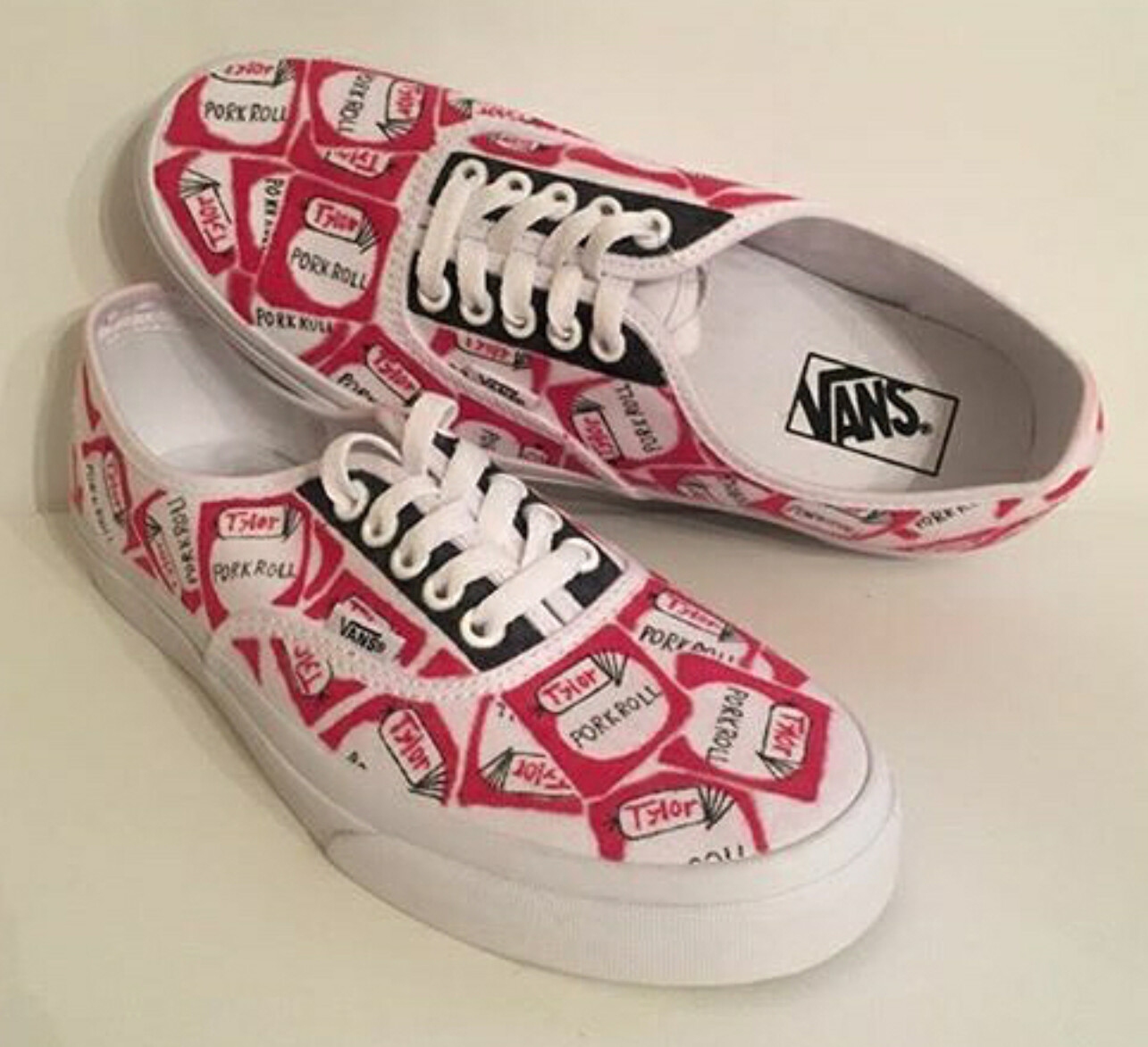 white vans sharpie