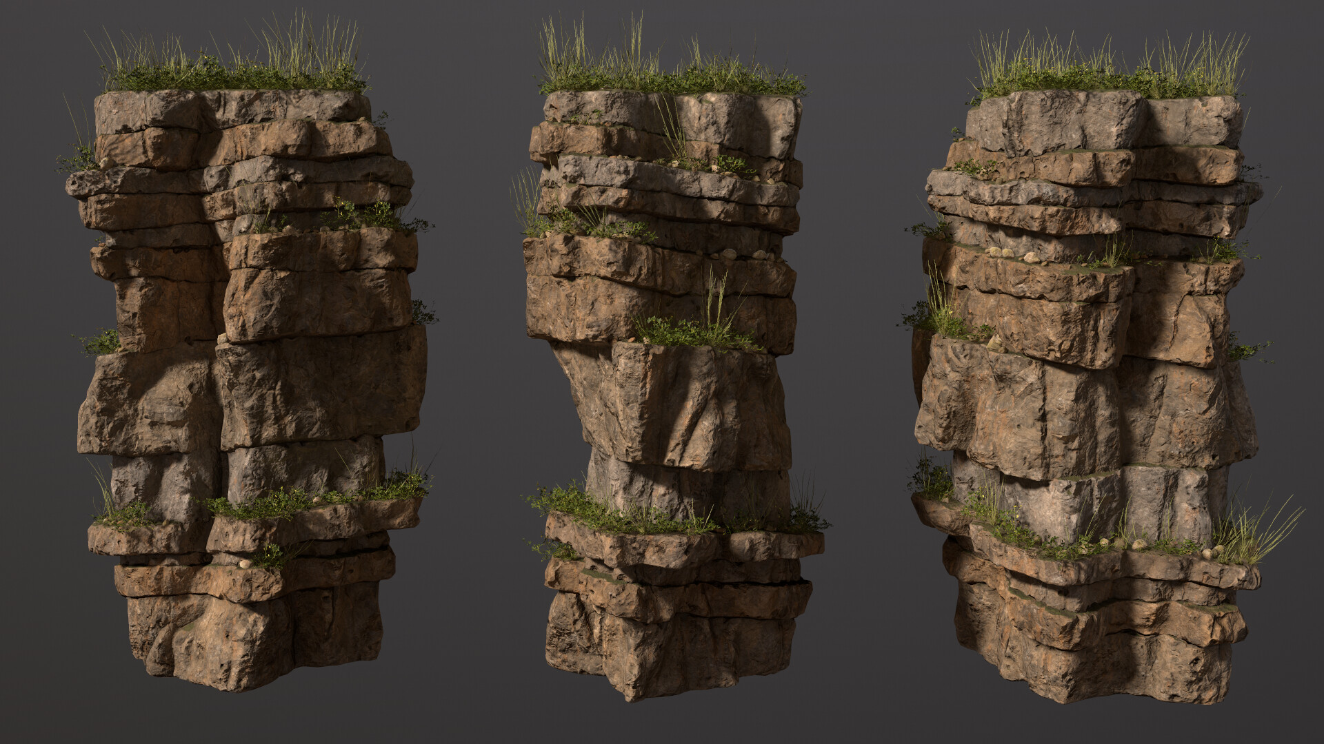 Houdini Procedural Rock Generation by Steven Skidmore