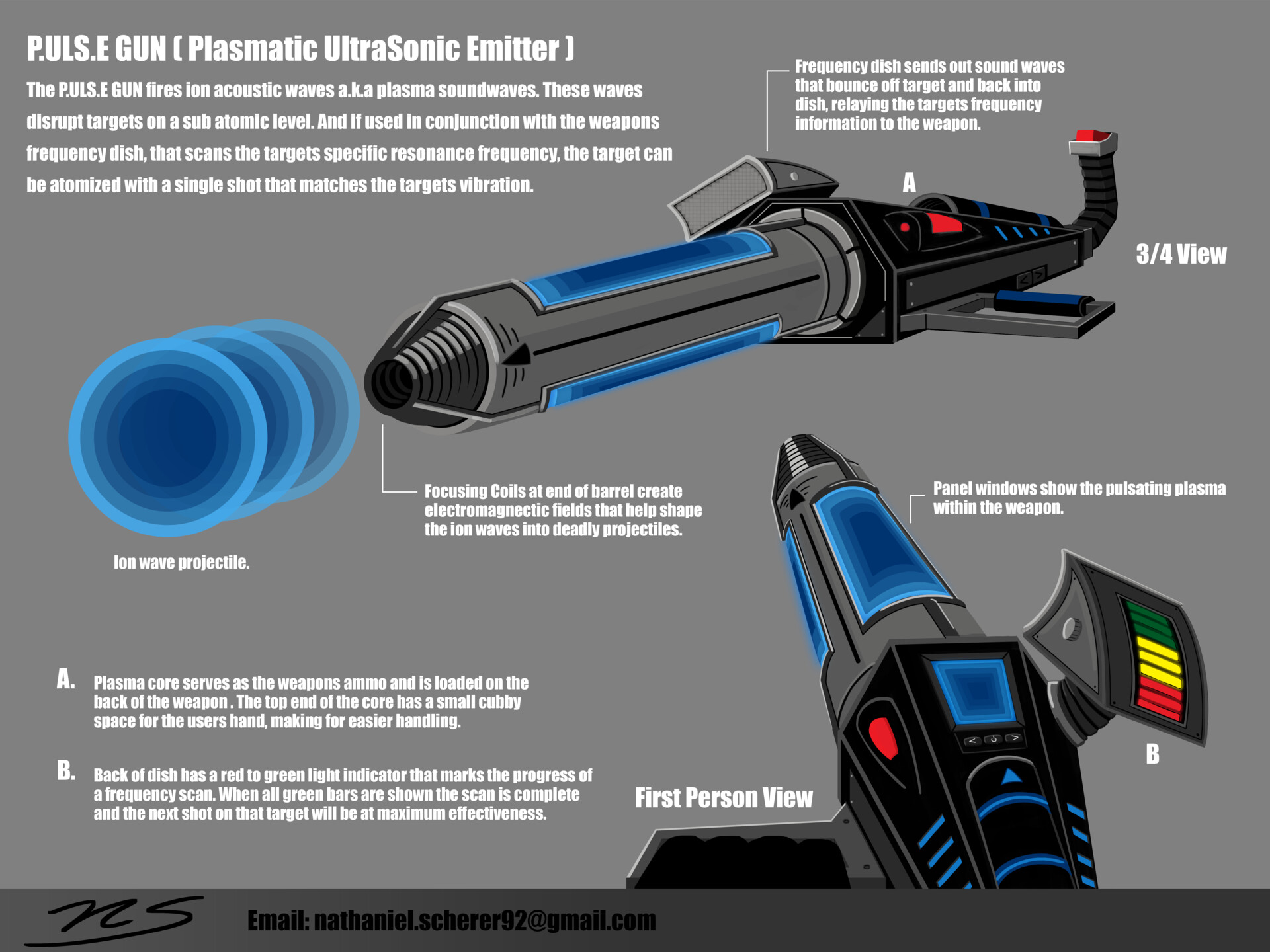 Nathaniel Scherer Pulse Gun