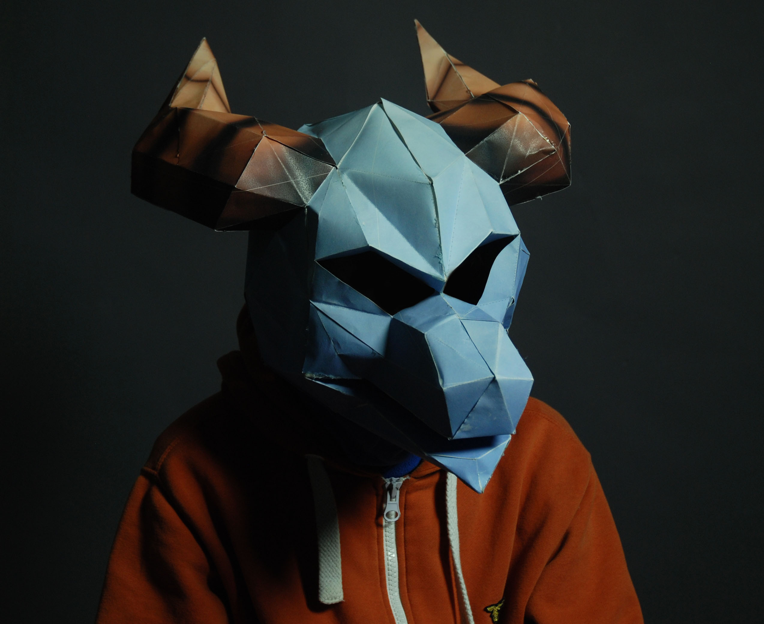 Date Created: January 2017
Papercrafted 3D Dragon Skull Mask I created during my First year at College
