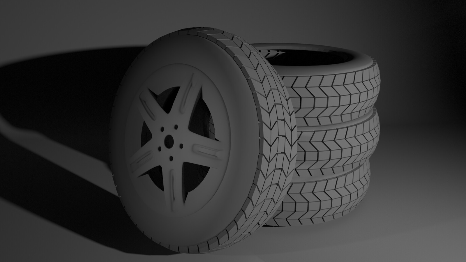 2007 Chevy Impala Tire Model