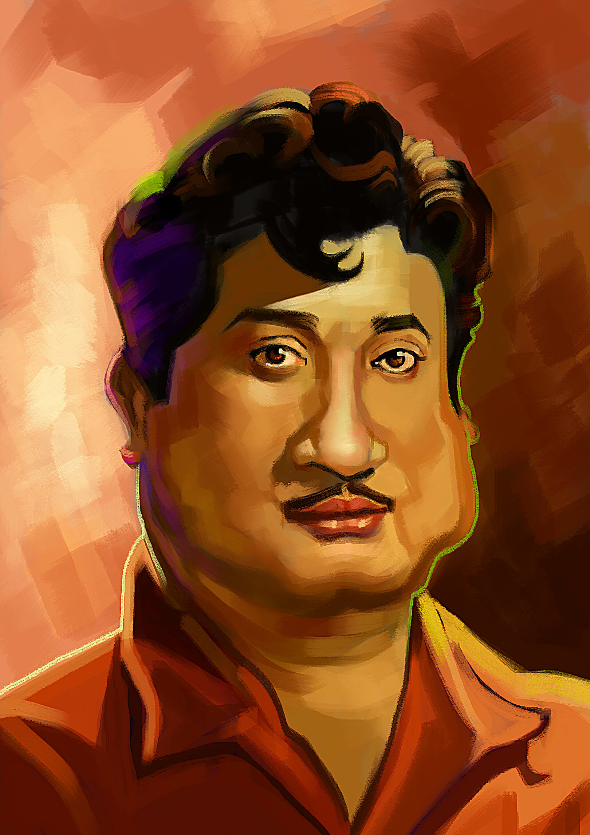 Artstation Caricature Painting Nagarajan Kavitha For this, we'll use the liquify filter; caricature painting nagarajan kavitha