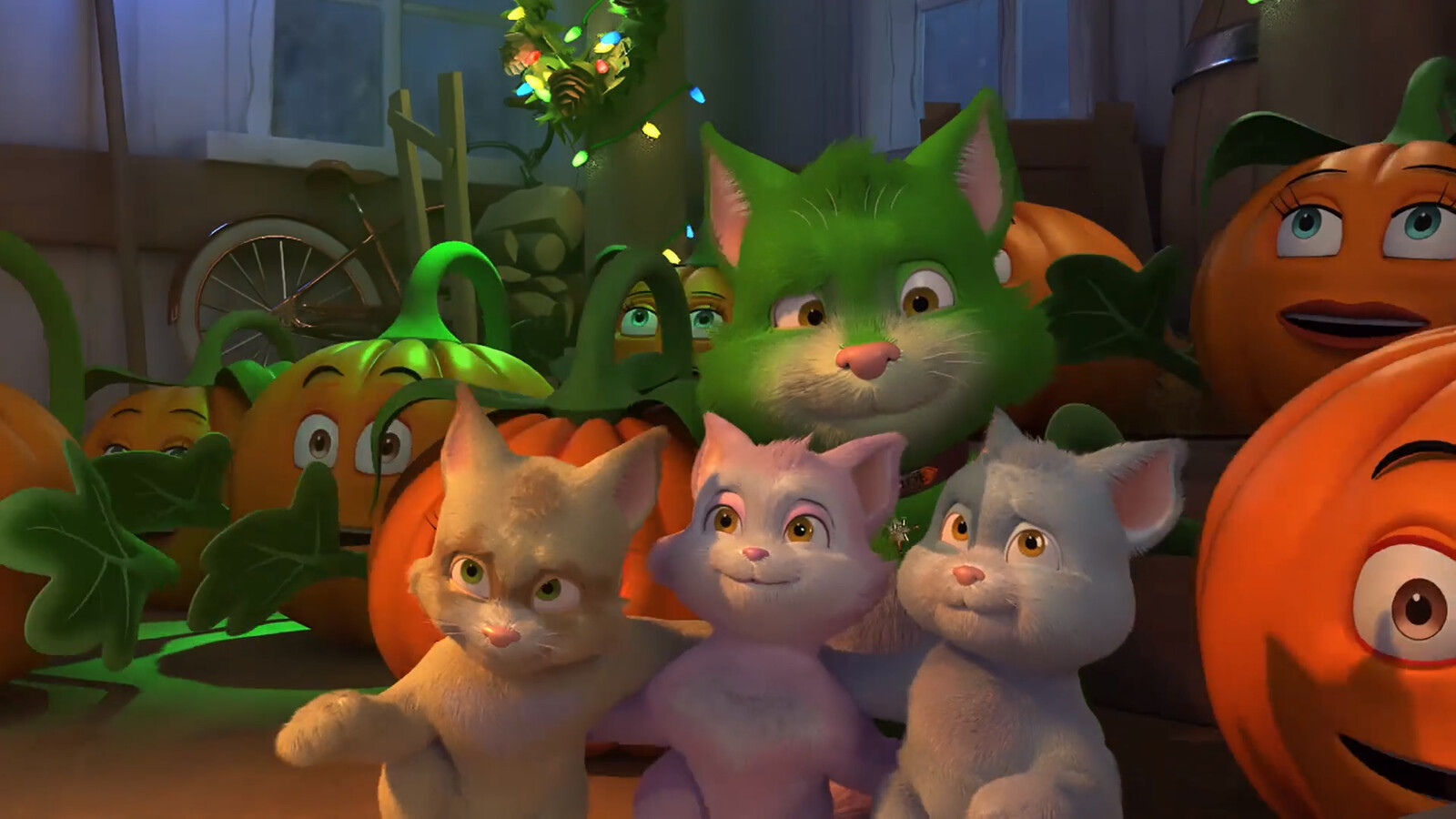 Artstation Spookley And The Christmas Kittens Mykael Boyte Coutu