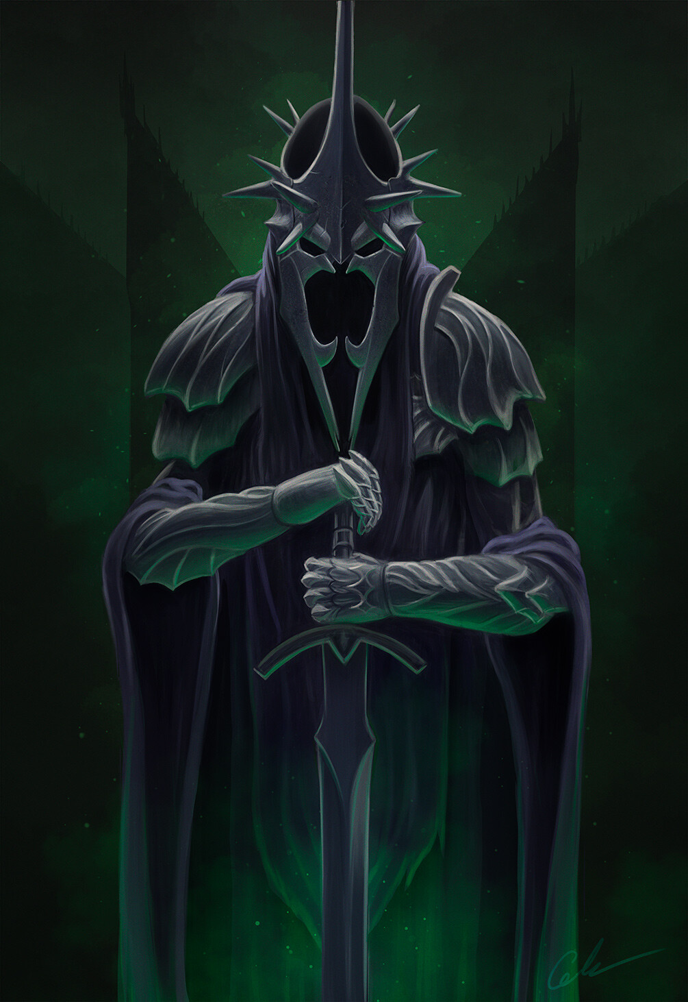 witch king of angmar wallpaper