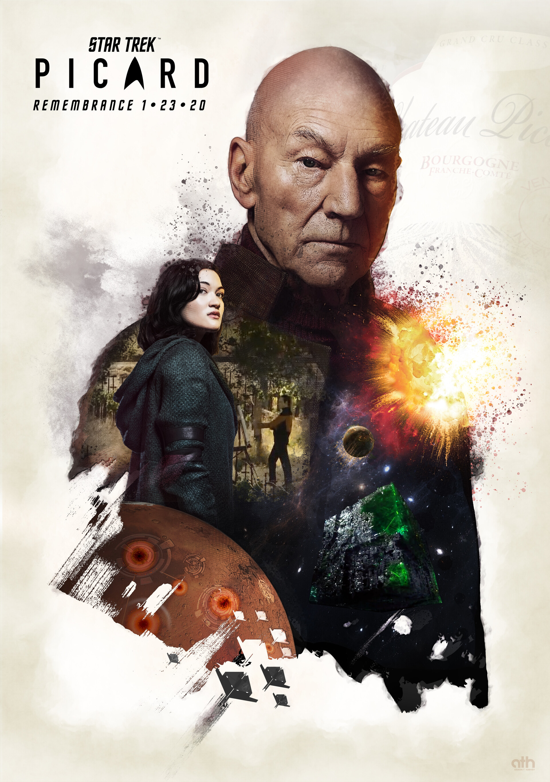 ArtStation - Star Trek: Picard "Remembrance" , Aaron Harvey