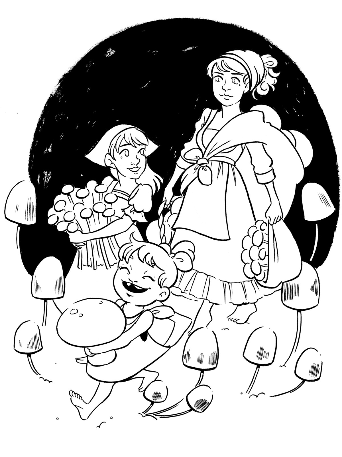 Day 26- Mushroom Gatherer