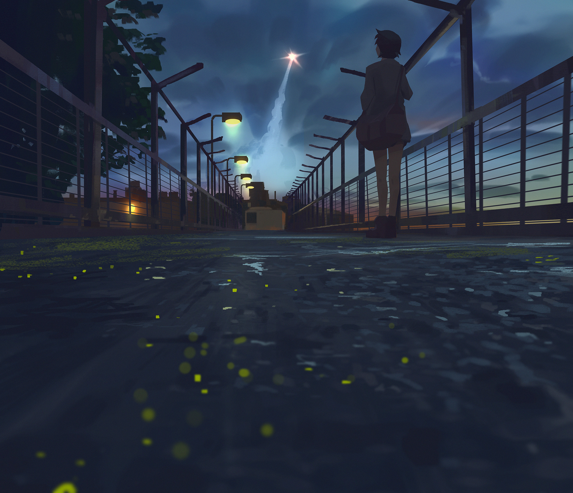 Artstation 5 Centimeters Per Second Atey Ghailan
