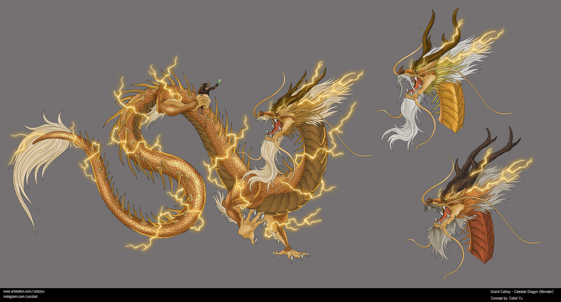 Cobol Yu Warhammer Grand Cahtay Concept Art Celestial Dragon