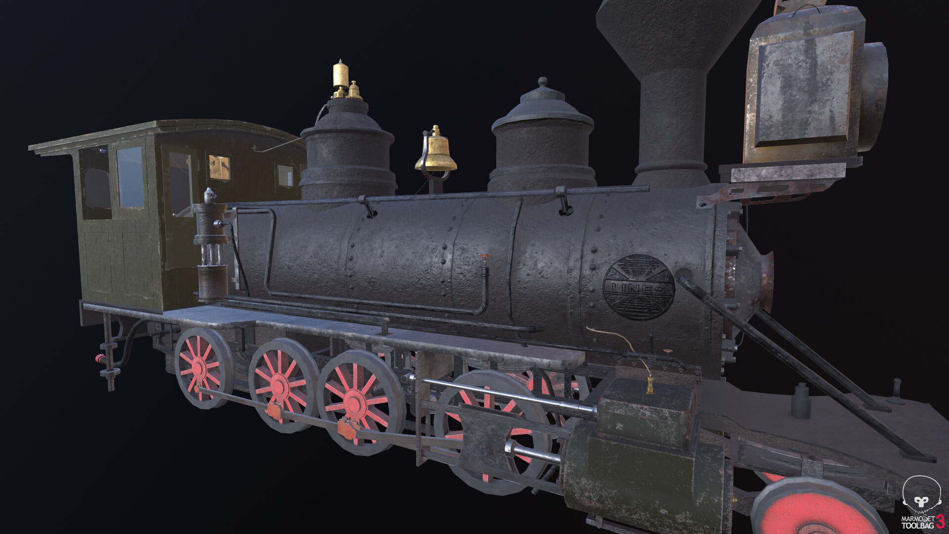 Ant Zero - WILD WEST LOCOMOTIVE for realtime engine