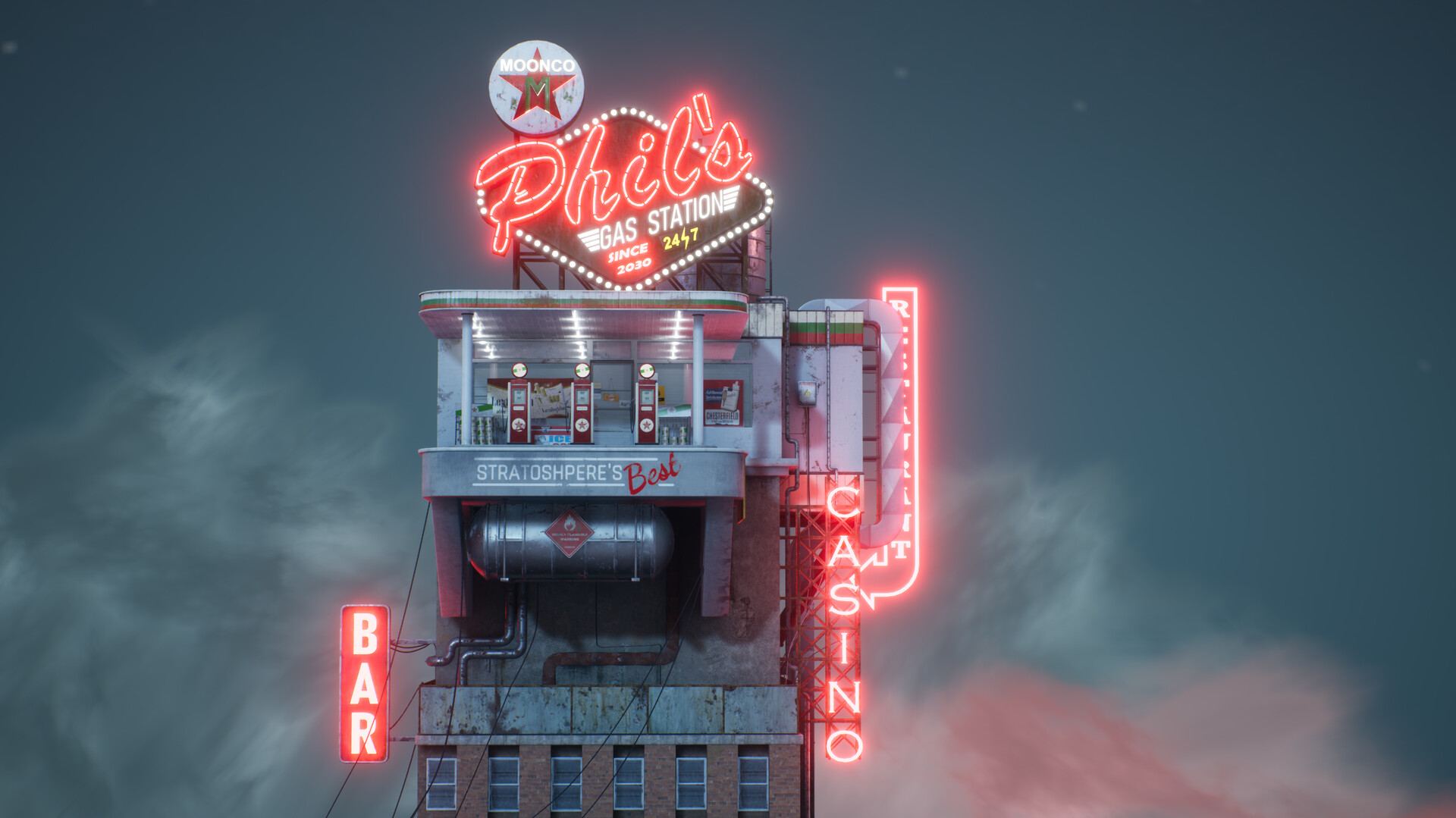 Kiril Zangagolev Phil's Gas Station