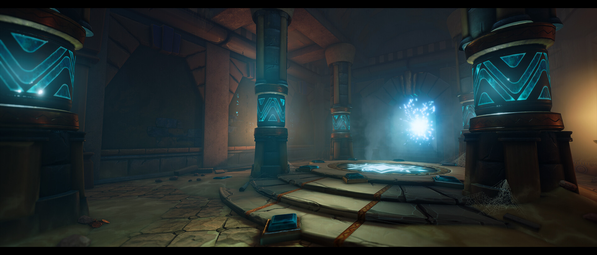 Sergei Leoluch Panin - Ancient Temple - 3D Scene