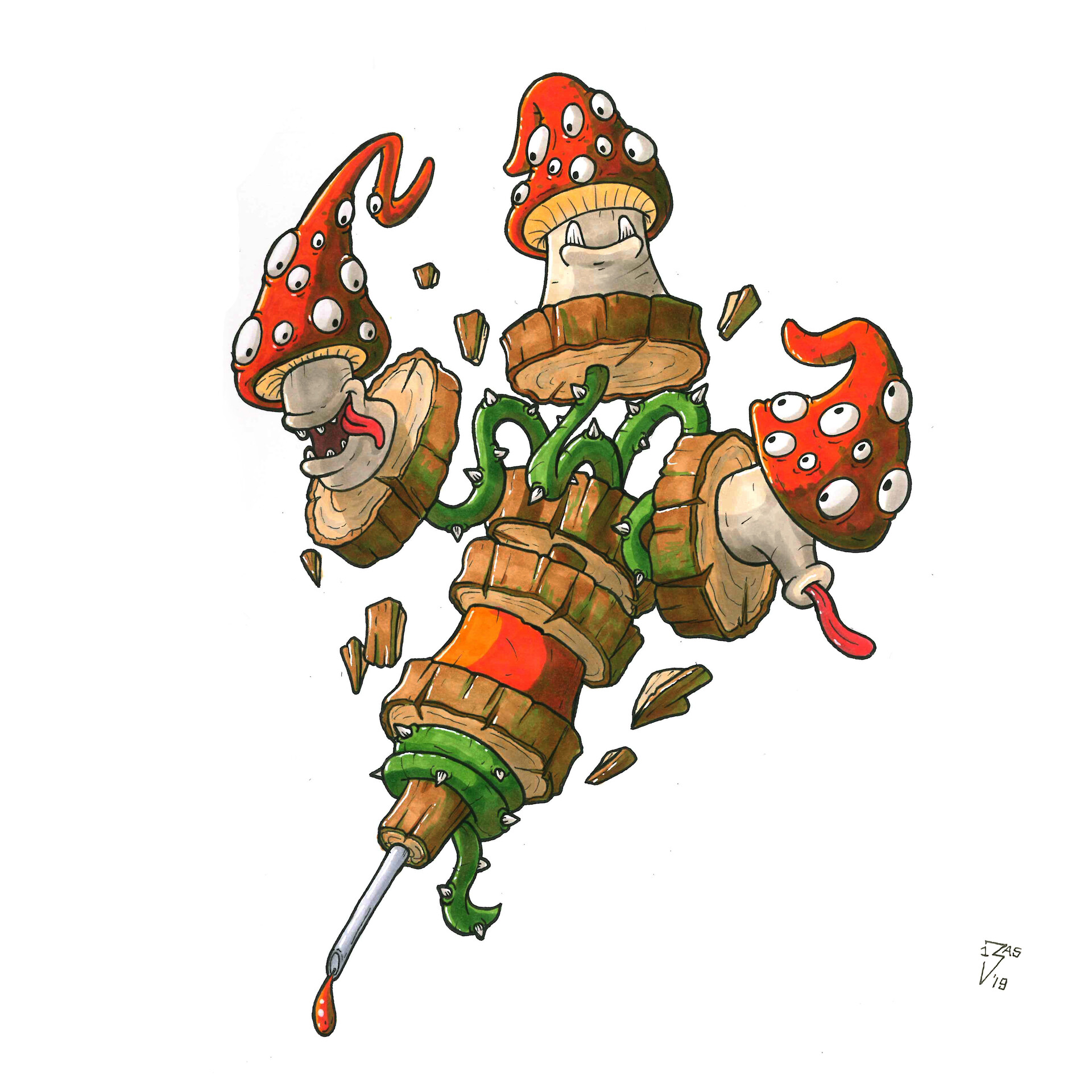 ArtStation Mushroom Acid