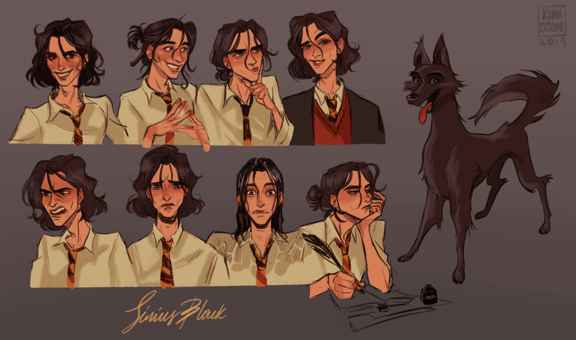 Get Wallpaper Artstation Sirius Black Nat Garbaciak For Android Free