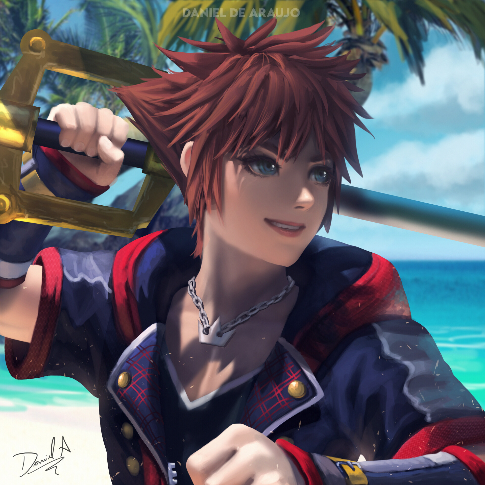 ArtStation - Sora (Kingdom Hearts 4)