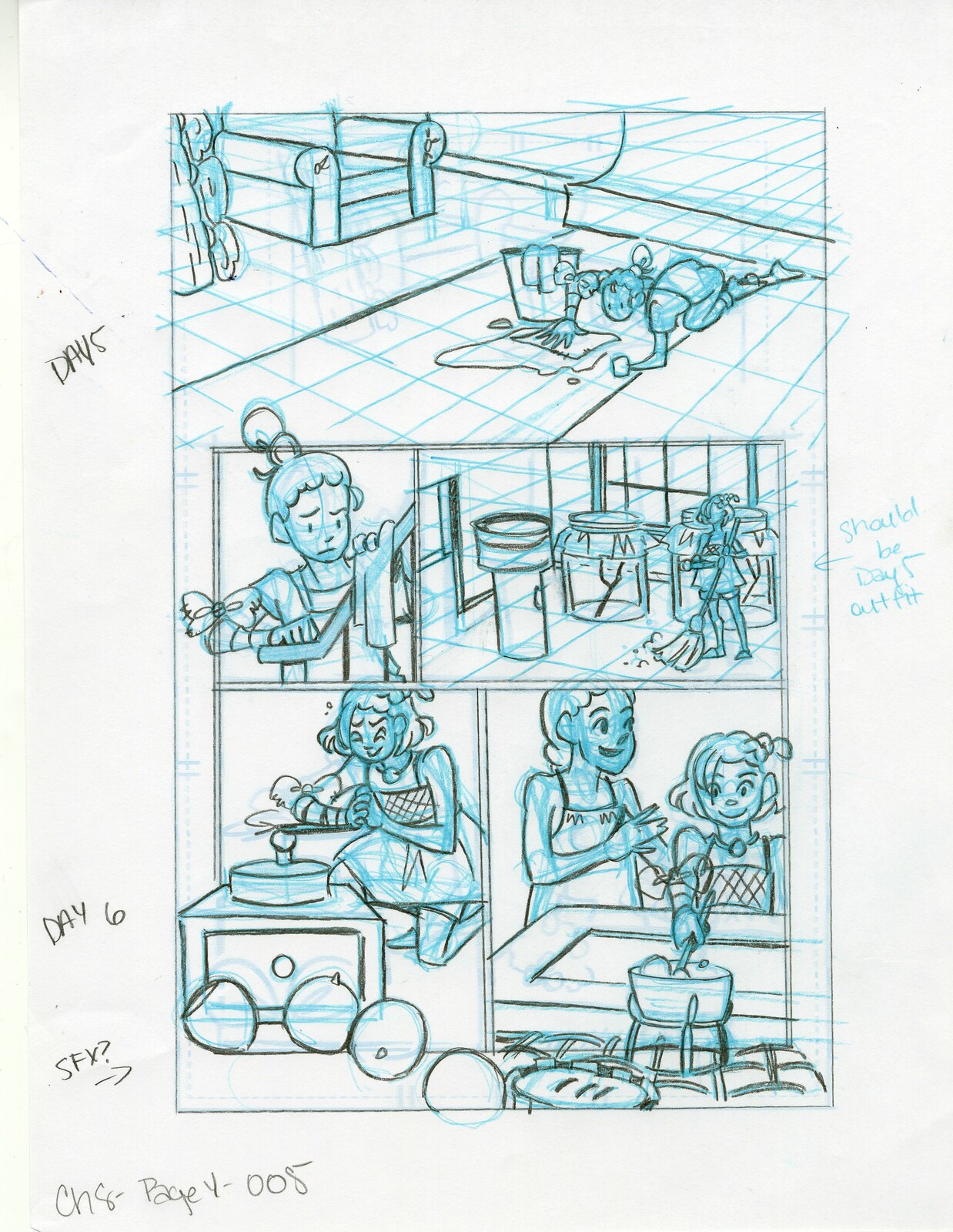 Roughs Page 5