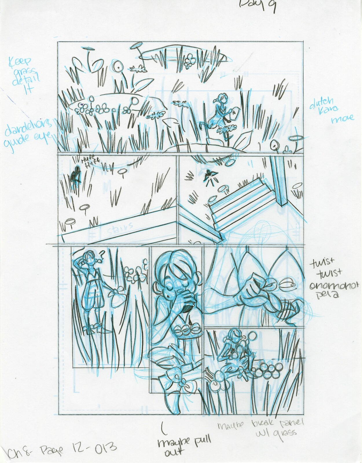 Roughs Page 13